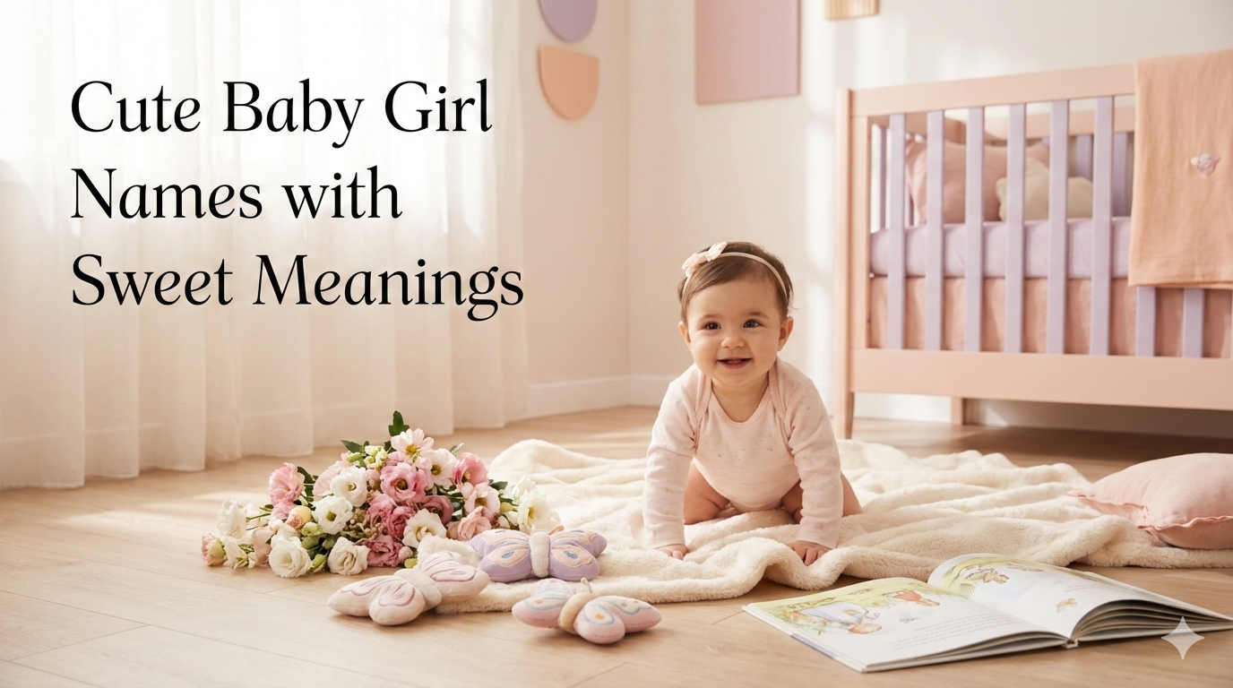 Cute Baby Girl Names with Sweet Meanings