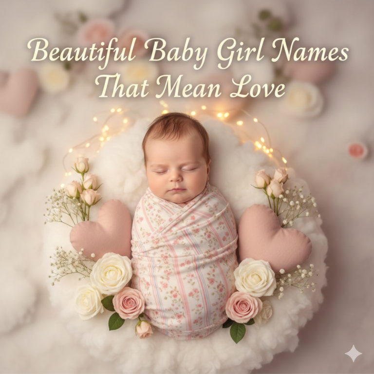 Beautiful Baby Girl Names That Mean Love
