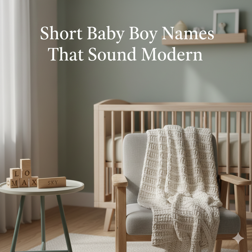 Short Baby Boy Names That Sound Modern