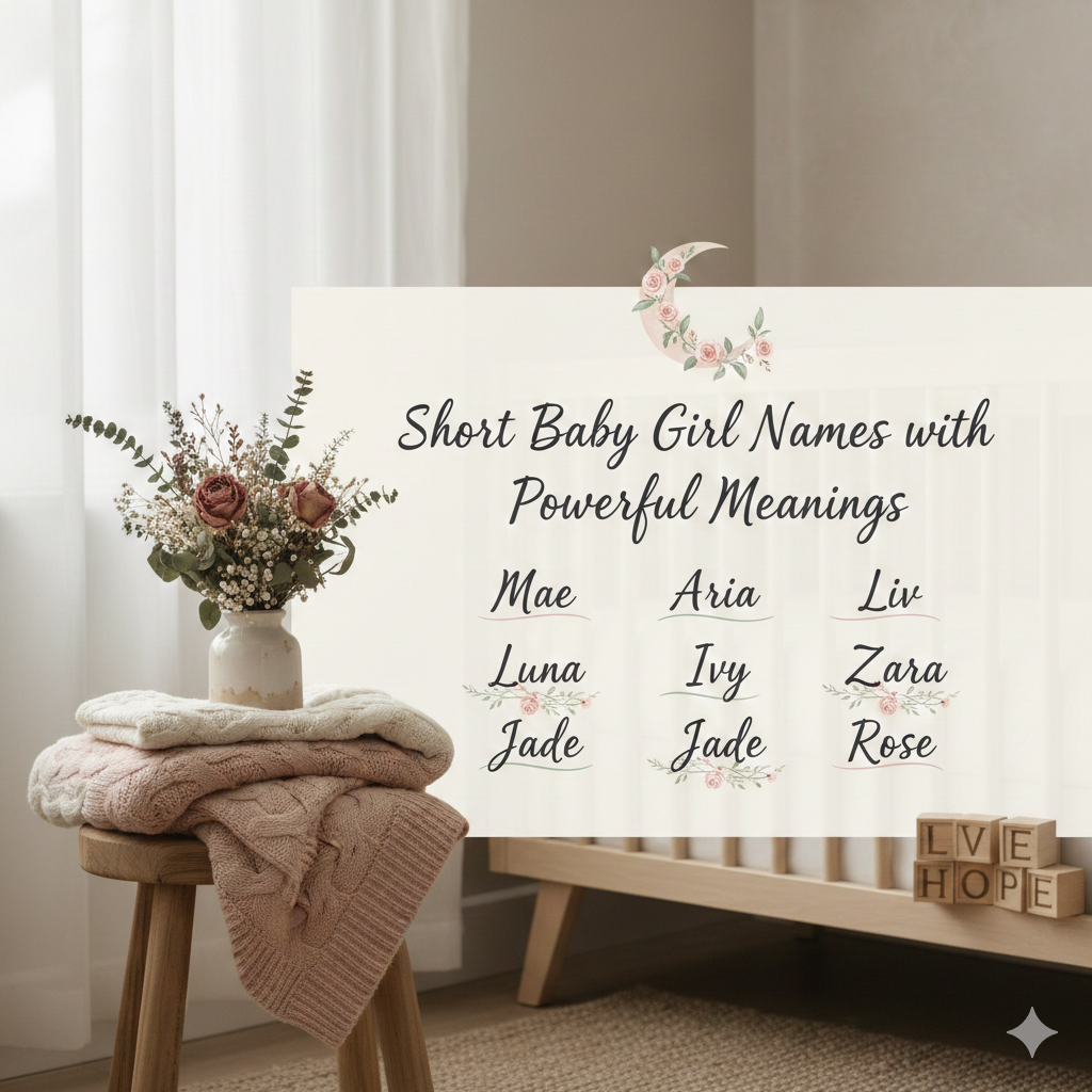 Short Baby Girl Names with Powerful Meanings